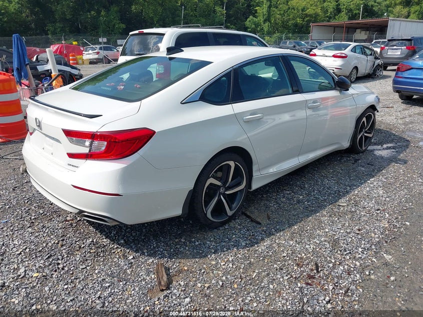 2022 HONDA ACCORD auction photo 4