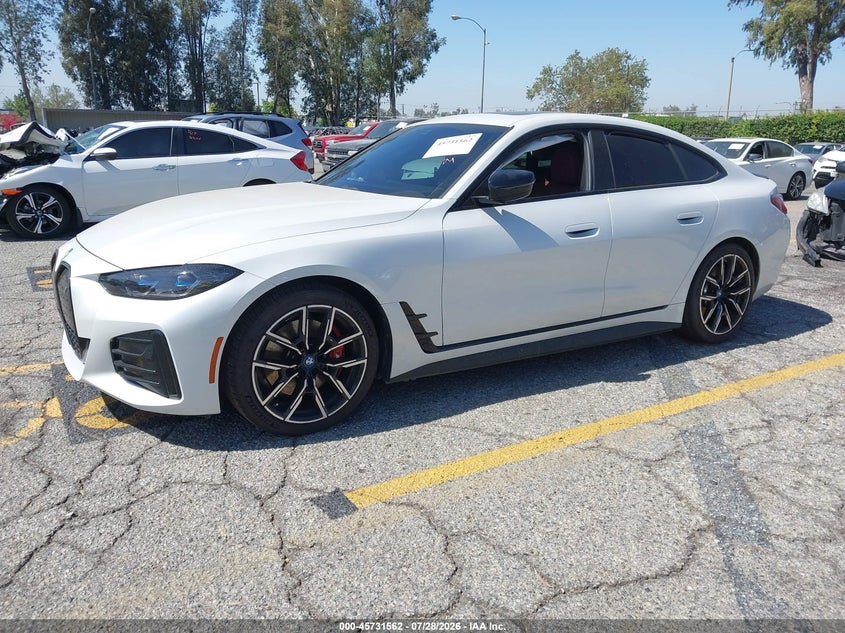 Vin: wby73aw0xpfp03355, lot: 46230261, bmw i4 edrive40 20232
