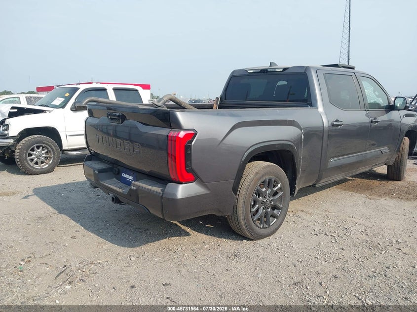 Vin: 5tfna5ec0sx047722, lot: 46230262, toyota tundra platinum 20254