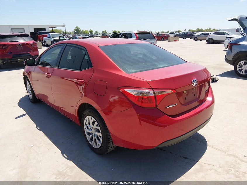 Vin: 5yfburhe8kp883176, lot: 46230280, toyota corolla le 20193