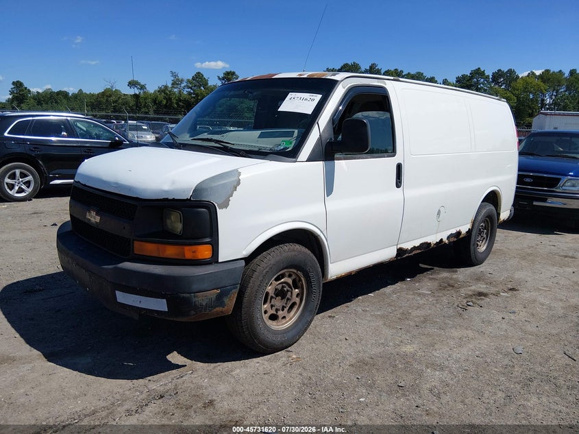 Vin: 1gczgfaa3a1120741, lot: 46230319, chevrolet express 2500 work van 20102