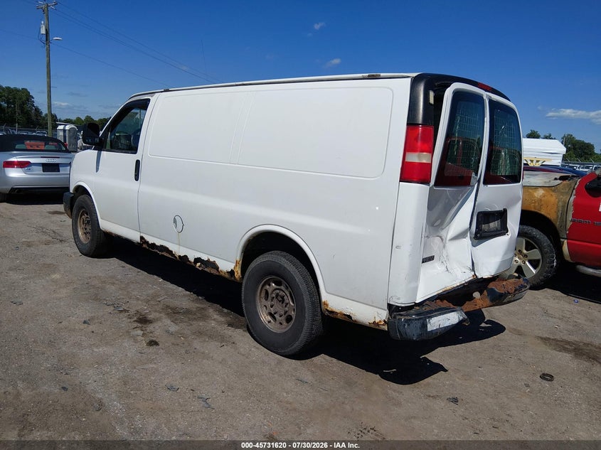 Vin: 1gczgfaa3a1120741, lot: 46230319, chevrolet express 2500 work van 20103