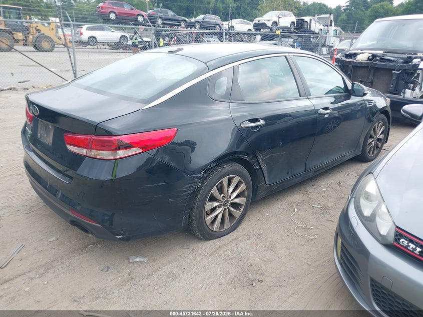 Vin: 5xxgt4l38gg066582, lot: 46230342, kia optima lx 20164