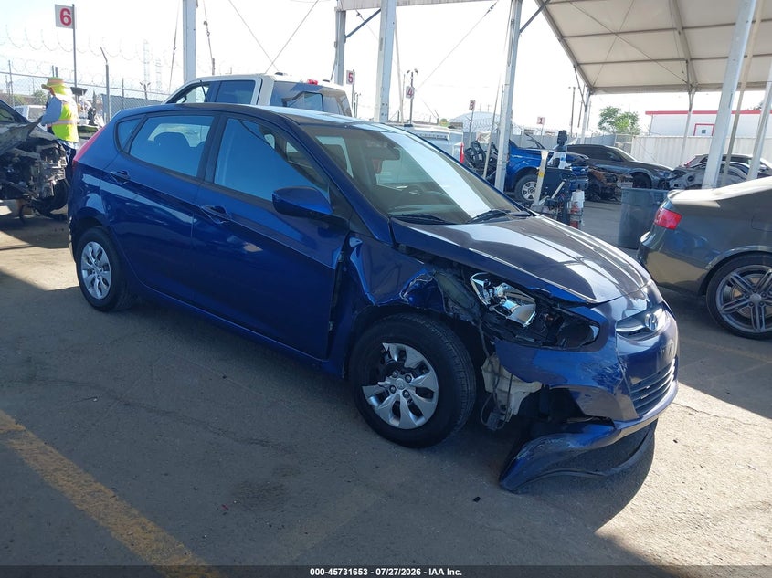 Vin: kmhct5ae4hu315119, lot: 46230352, hyundai accent se 2017 img_1