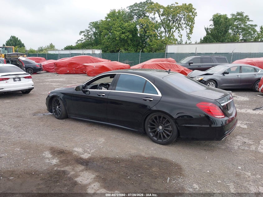 2015 MERCEDES-BENZ S 550 auction photo 3