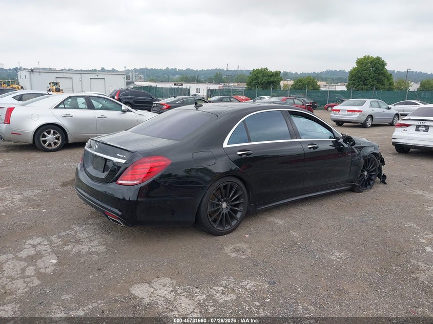 2015 MERCEDES-BENZ S 550 auction photo 4