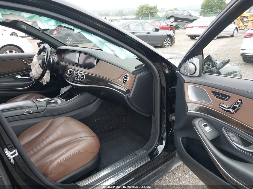 2015 MERCEDES-BENZ S 550 auction photo 5