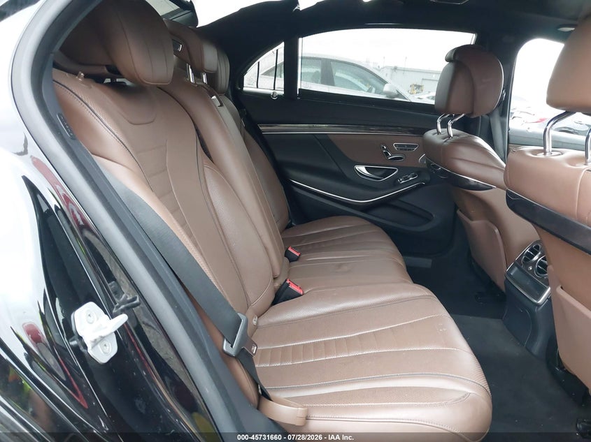 2015 MERCEDES-BENZ S 550 auction photo 8