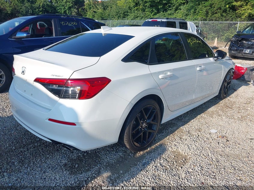 Vin: 2hgfe2f57rh548162, lot: 46230360, honda civic sport 20244