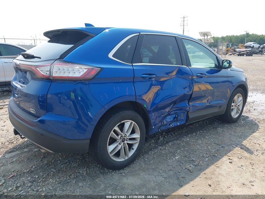 Vin: 2fmpk4j90jbc46247, lot: 46230381, ford edge sel 20184
