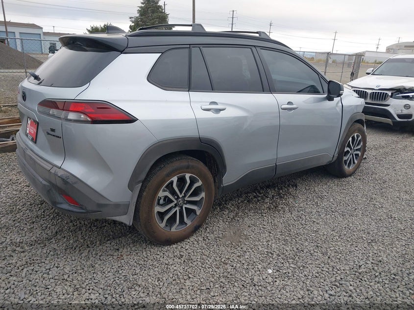Vin: 7mufbabg0tv105472, lot: 46230401, toyota corolla cross hybrid se 20264
