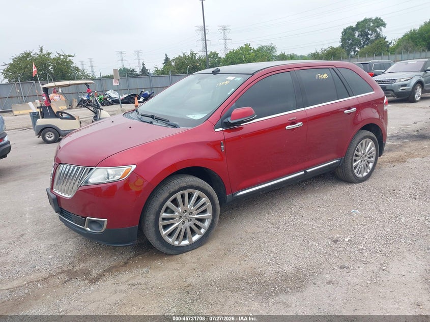 2013 LINCOLN MKX auction photo 2