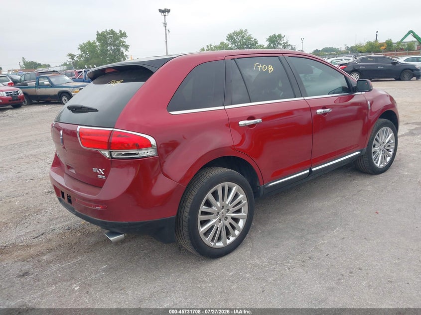 2013 LINCOLN MKX auction photo 4