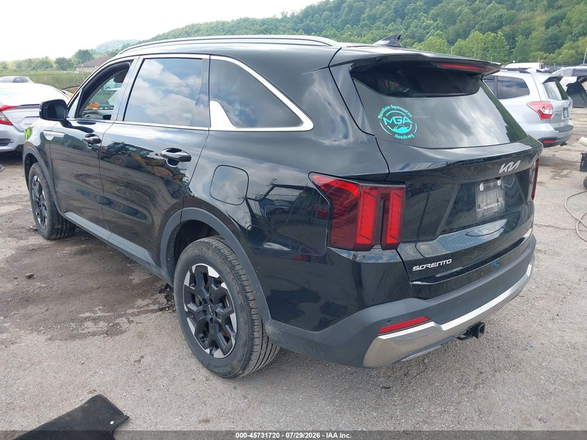 Vin: 5xyrldjc1rg280601, lot: 46230419, kia sorento s 20243
