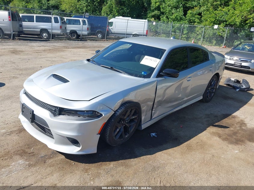 Vin: 2c3cdxhg6mh669536, lot: 46230421, dodge charger gt rwd 20212