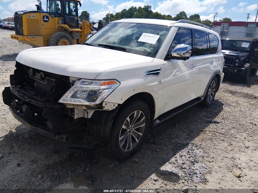 Vin: jn8ay2nc5h9509346, lot: 46230426, nissan armada sl 20172