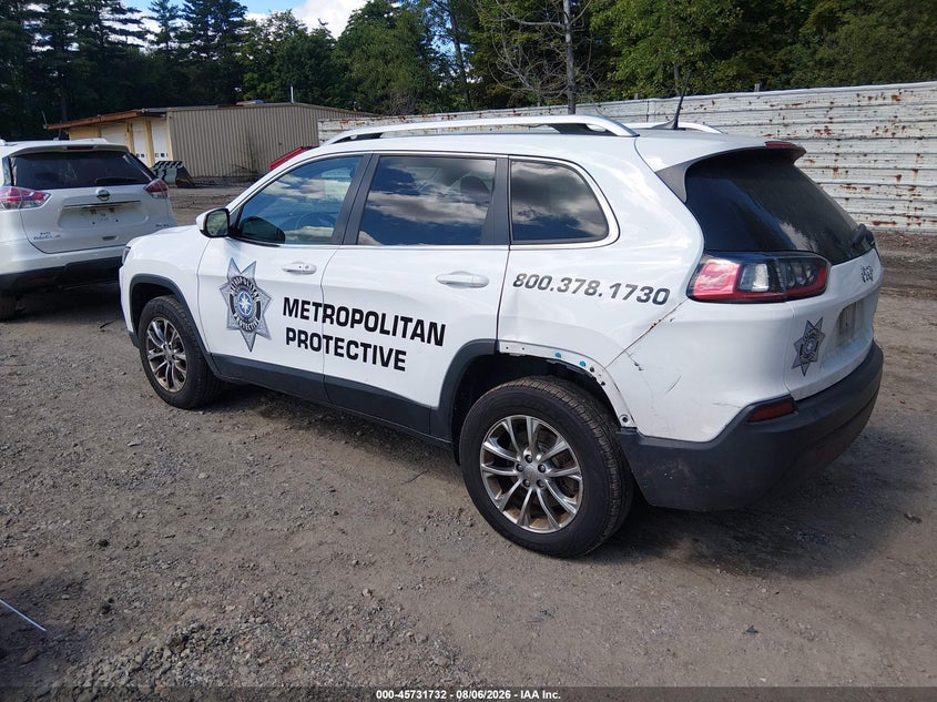 Vin: 1c4pjmlb7kd190911, lot: 46230431, jeep cherokee latitude plus 4x4 20193