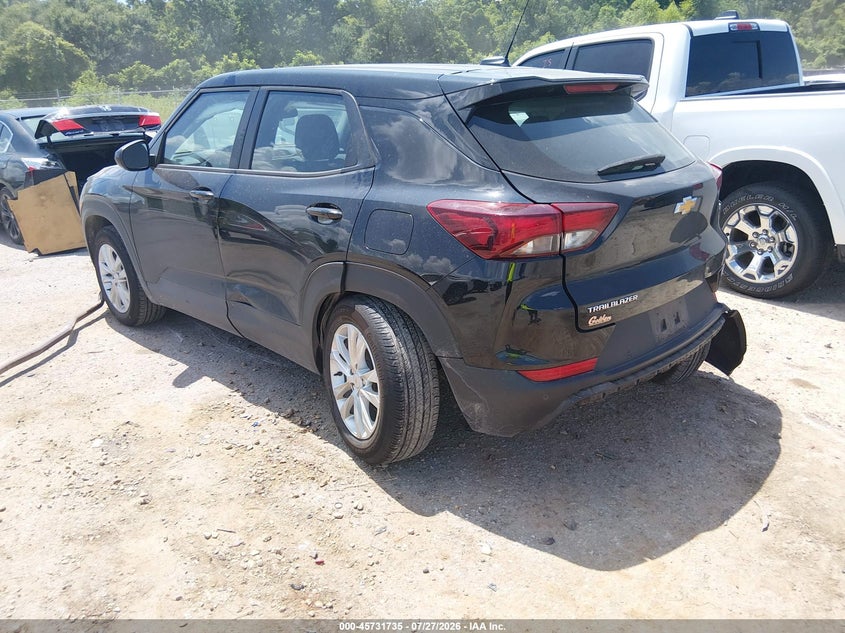 Vin: kl79mms2xnb132810, lot: 46230434, chevrolet trailblazer fwd ls 20223