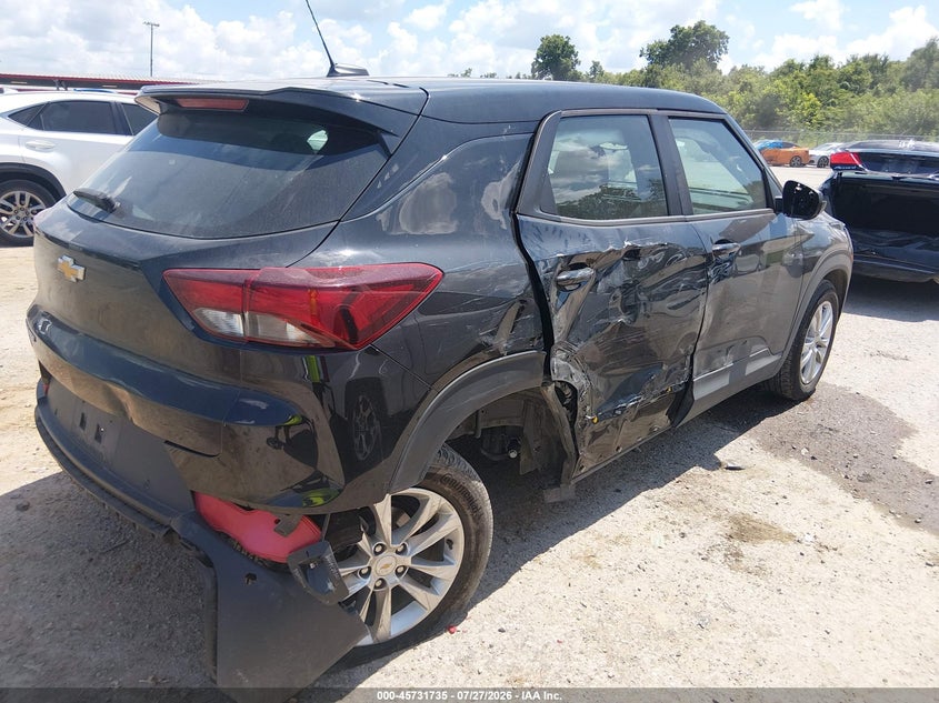 Vin: kl79mms2xnb132810, lot: 46230434, chevrolet trailblazer fwd ls 20224