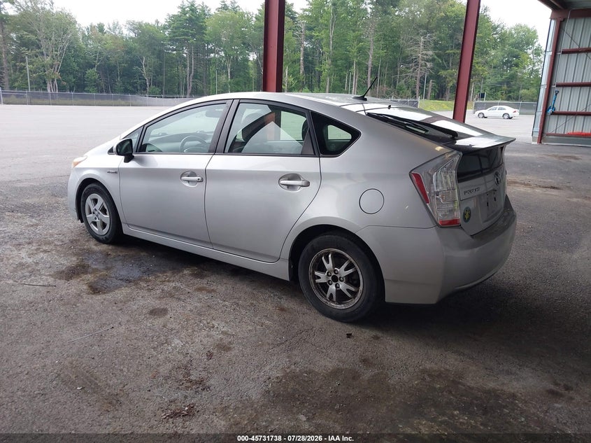 Vin: jtdkn3du5a5188768, lot: 46230437, toyota prius ii 20103