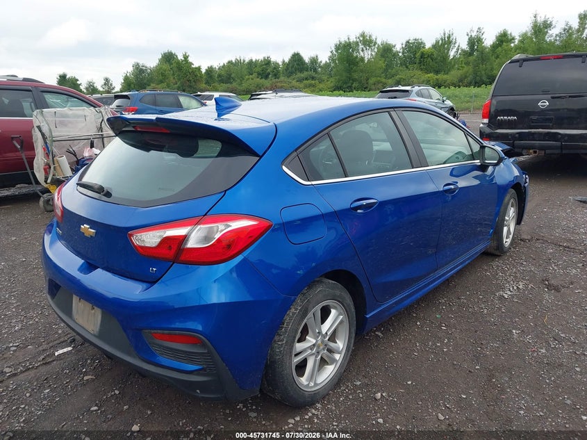 Vin: 3g1be6sm5hs565354, lot: 46230444, chevrolet cruze lt auto 20174