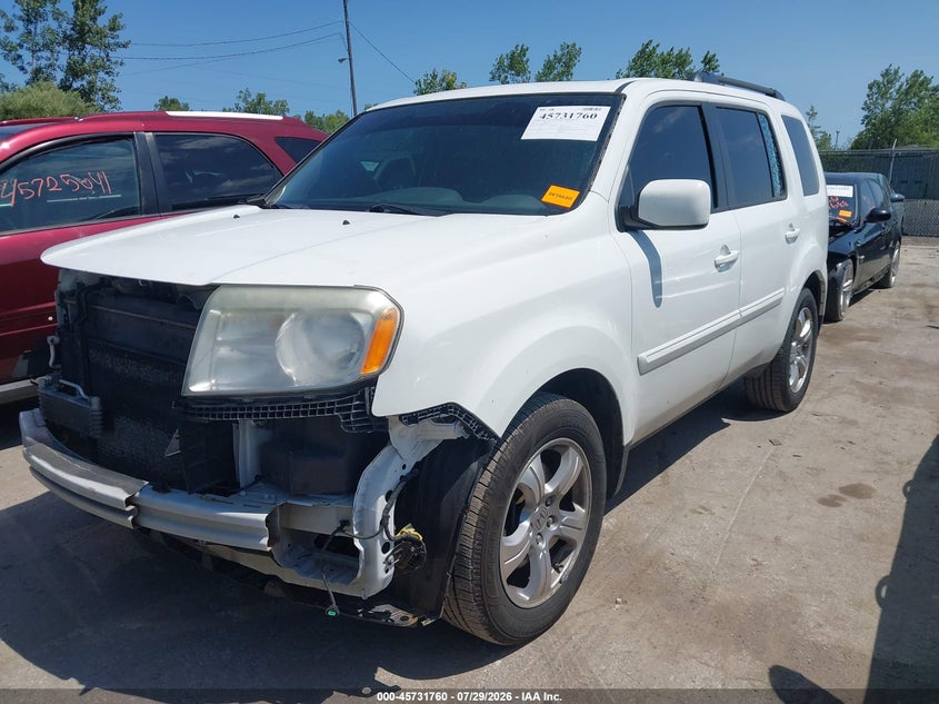 Vin: 5fnyf4h52eb013365, lot: 46230459, honda pilot ex-l 20142