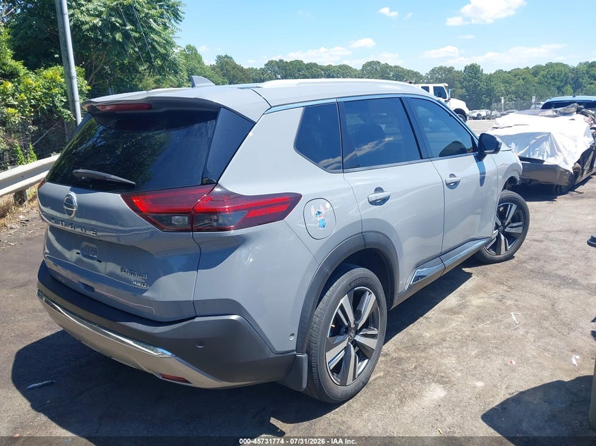 Vin: jn8at3dd1mw303581, lot: 46230473, nissan rogue platinum intelligent awd 20214