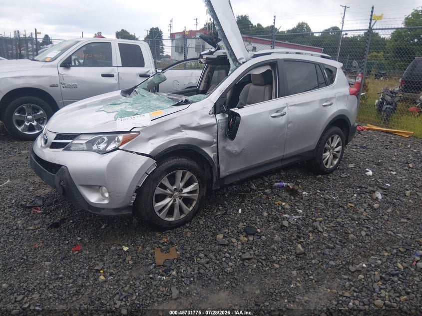 Vin: 2t3dfrev5fw338040, lot: 46230474, toyota rav4 limited 20152