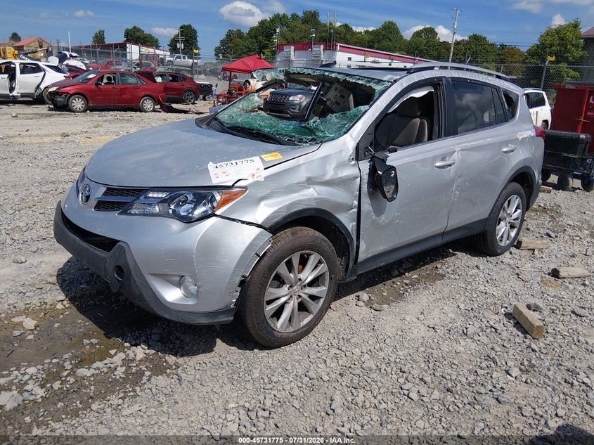 Vin: 2t3dfrev5fw338040, lot: 46230474, toyota rav4 limited 20152