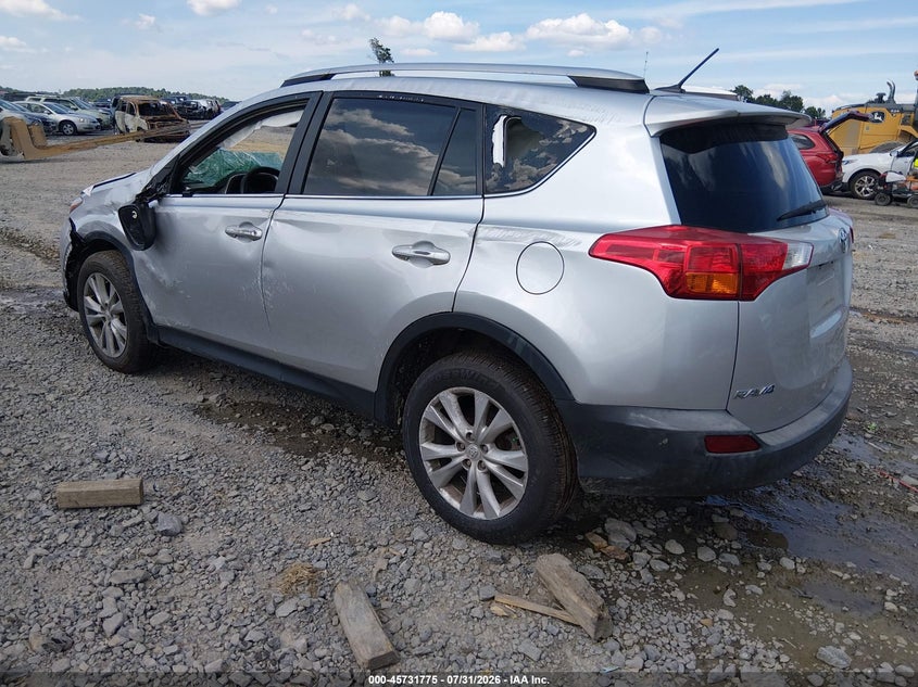 Vin: 2t3dfrev5fw338040, lot: 46230474, toyota rav4 limited 20153