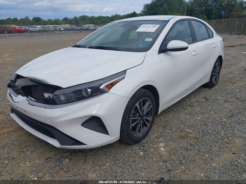 Vin: 3kpf24ad6pe545196, lot: 46230479, kia forte lxs 20232