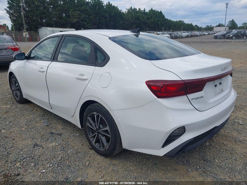 Vin: 3kpf24ad6pe545196, lot: 46230479, kia forte lxs 20233