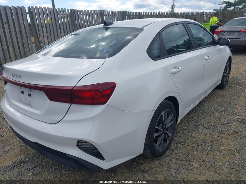 Vin: 3kpf24ad6pe545196, lot: 46230479, kia forte lxs 20234