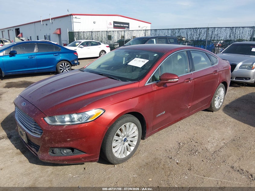 2014 FORD FUSION HYBRID auction photo 2