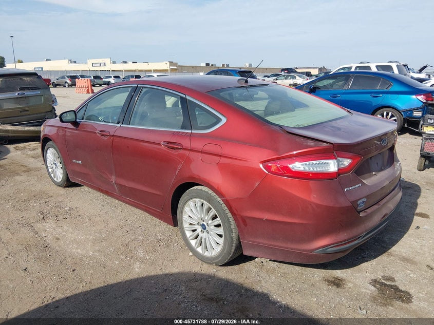 2014 FORD FUSION HYBRID auction photo 3