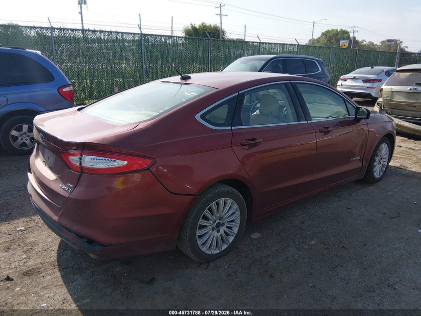 2014 FORD FUSION HYBRID auction photo 4