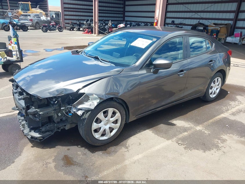 Vin: 3mzbn1u72hm149314, lot: 46230488, mazda mazda3 sport 20172