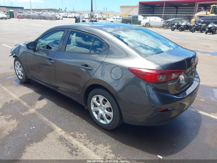 Vin: 3mzbn1u72hm149314, lot: 46230488, mazda mazda3 sport 20173