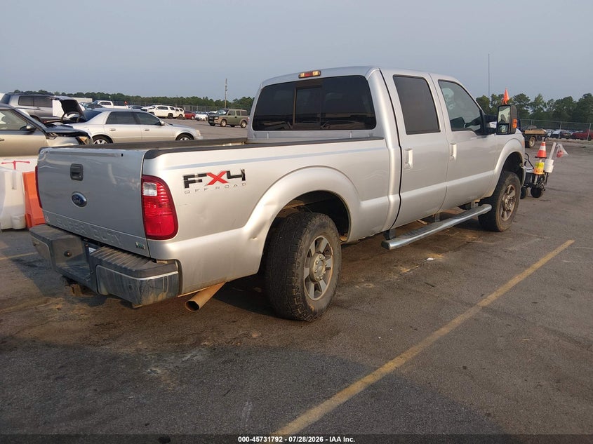 Vin: 1ft7w2b68beb36473, lot: 46230491, ford f-250 lariat 20114