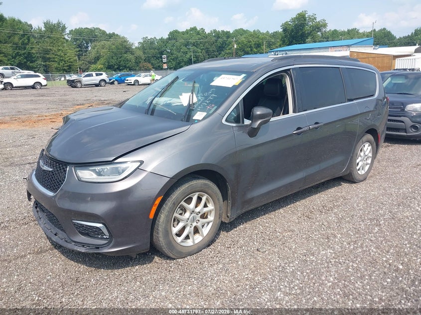 Vin: 2c4rc1bg5nr154277, lot: 46230496, chrysler pacifica touring l 20222