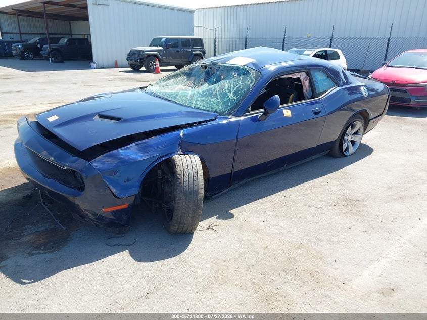 Vin: 2c3cdzag2gh108485, lot: 46230499, dodge challenger sxt 20162