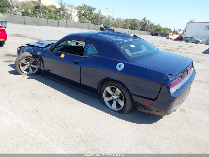 Vin: 2c3cdzag2gh108485, lot: 46230499, dodge challenger sxt 20163