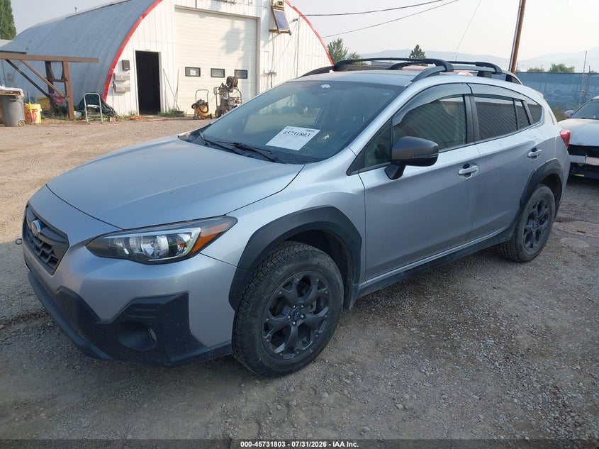 Vin: jf2gthrc2mh376905, lot: 46230502, subaru crosstrek sport 20212