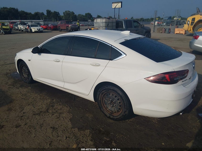 Vin: w04gp6sx2j1129922, lot: 46230505, buick regal sportback essence 20183