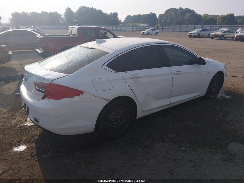Vin: w04gp6sx2j1129922, lot: 46230505, buick regal sportback essence 20184