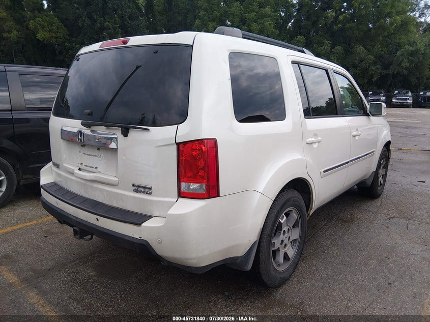 Vin: 5fnyf4h9xbb038013, lot: 46230539, honda pilot touring 20114