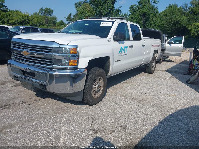 Vin: 1gc1kueg0jf171390, lot: 46230558, chevrolet silverado 2500hd work truck 20182