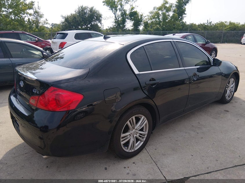 Vin: jn1cv6arxdm752059, lot: 46230580, infiniti g37x 20134