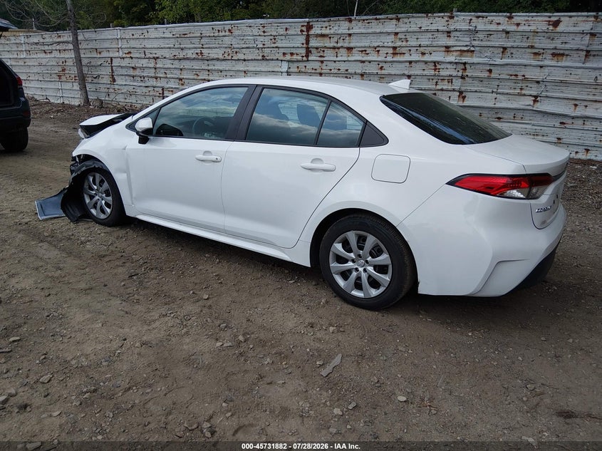 Vin: 5yfb4mde7pp057449, lot: 46230582, toyota corolla le 20233