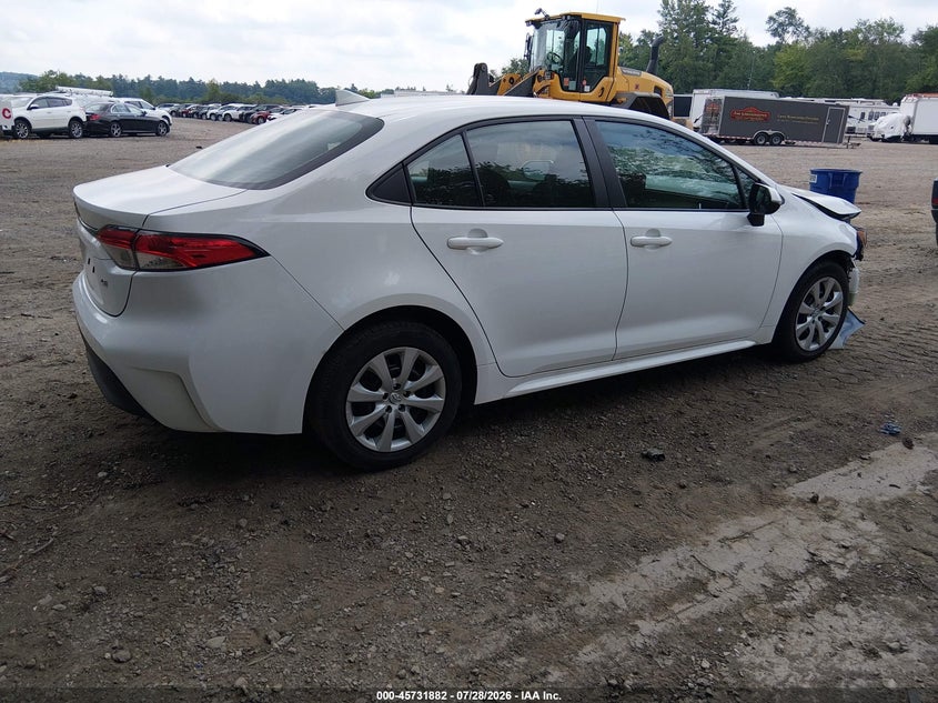 Vin: 5yfb4mde7pp057449, lot: 46230582, toyota corolla le 20234
